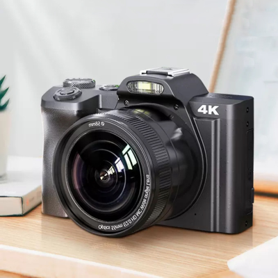 Professional DC201A IPS Touch Screen 48MP 16X Zoom 4K HD Video Digital Camera with SD Card Support for Photography