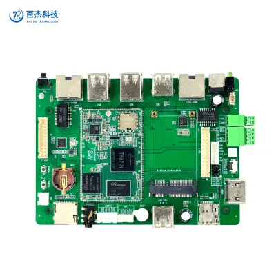 HelperBox T507 64-bit Quad-core Development Board with MI2.0 CAN/RS485 Dual Bus Linux+Qt/Ubuntu 5G/WiFi Industrial Automation