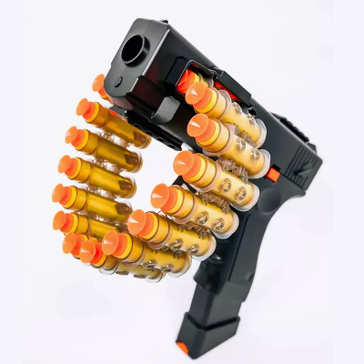 Toy Kids Gun with Bullets Machine Toy Electric Glo Armas Automatic Pistola Soft Bullet Gun