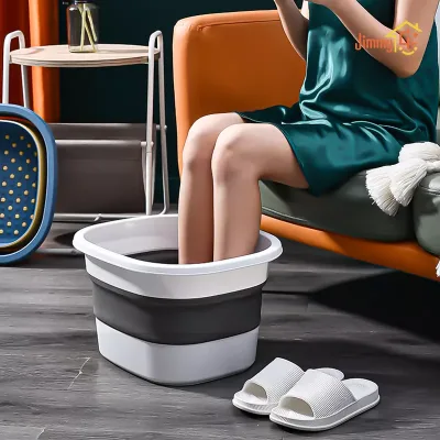18L Folding Foot Wash Bath Massage Basin Portable Pedicure Basin Foot Spa Bowl Foot Skin Care Basins