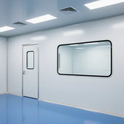 HUASHUAITE Static Dissipative Durable  Hard Coated Viewing Window Acrylic Sheet for Isolation Room
