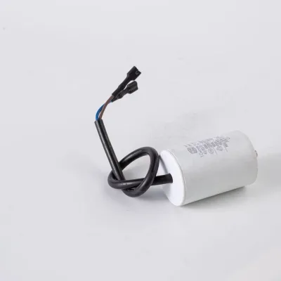 8uF 280VAC CBB60 Round Plastic Case Motor Capacitor for Washing Machine