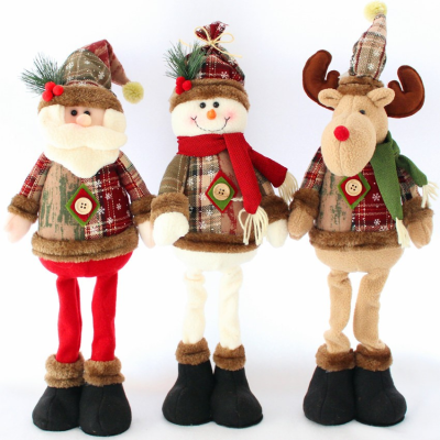 New Design Christmas Decorations Christmas Dolls Santa Claus