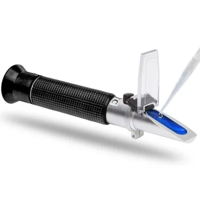 Handheld MD-100 Salinometer Refractometer Seawater Tester Specific Gravity Hydrometer Optical Salinity Meter for
