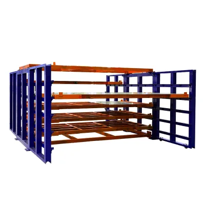 Chinese Factory Directly Smart Storage Warehouse Racking Shelves System with 6 Shelves Steel Storage Racks