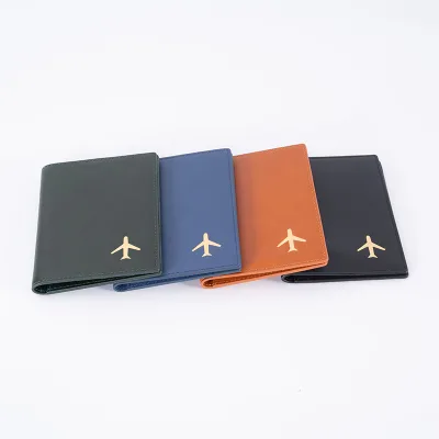 Cheapest logo Mag Luxury Multi Securite Long square PVC With Rfid Blocking Multiple Passport Wallet Bag Organizer USA for Men
