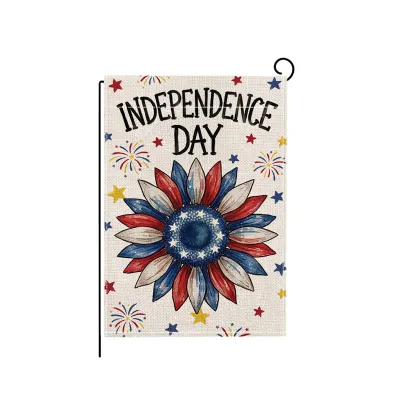 Memorial Day Patriotic Garden Flag 12x18 Inch Double Sided Veteran USA flag 4th of July Independence Day Yard Outdoor Decoration