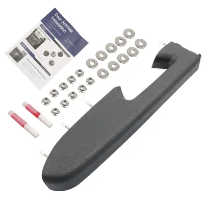 Wholesale Upgraded Metal Reinforced ABS Black for 2010-2014 Silverado Sierra Front Left Inner Door Armrest