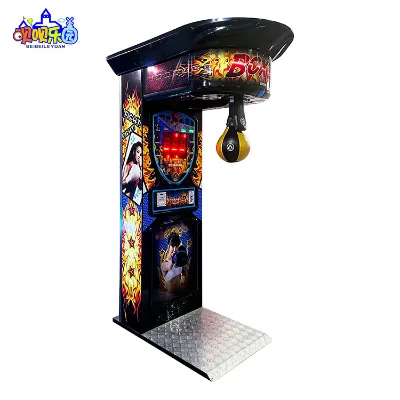 Ladies Boxing Punch Machine, Coin Operated Dragon Punch Power Tester Arcade Game, Indoor Amusement Equipment for Game Center