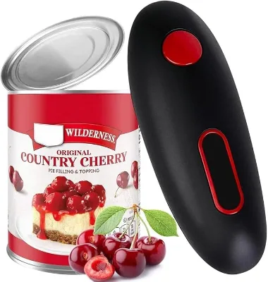 Electric Can Opener Smooth Edge Can Openers for Seniors Automatic Can Opener with One Touch Operation