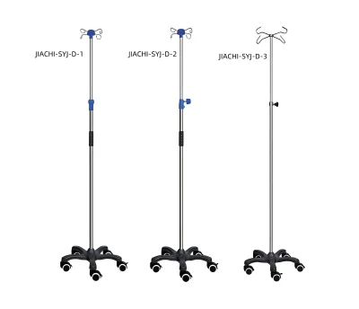High Quality JIACHI Mobile Intravenous Drip Stand Thickened Stand Accessories Ultraviolet Light Disinfecting Injection Infusion