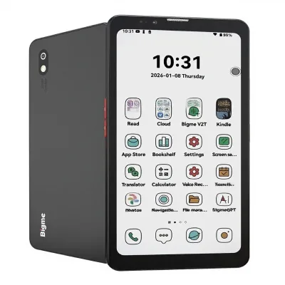 Bigme HiBreak Pro Color 6.13" E-Ink Phone/Reader Fingerprint Unlock NFC 8GB+256GB Android 14 5G Dual SIM 300PPI 1024x768