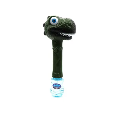 Bubble Machine Dinosaur with Light Single Bottle Bubble Stick