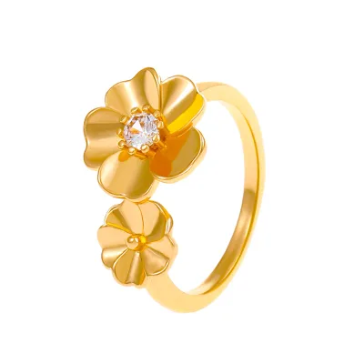 Yiwu DAICY 2024 Hot Sale Fashion Jewelry Toe Ring Summer Beach Flower butterfly Foot Rings for Women Accessories