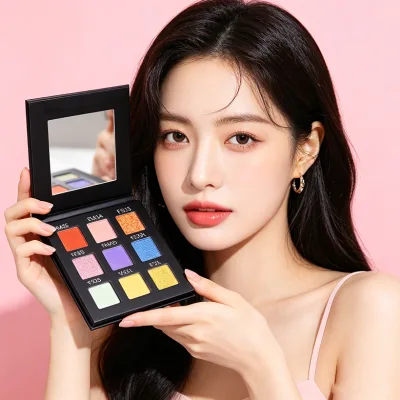High Pigmented Eyeshadow Palette Best Quality Nude Shimmer Eye Shadow Wholesale Makeup Eye Shadow Palette