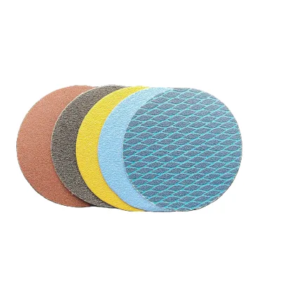 Direct Supply Anti-Clogging Flannelled Flap Wheels Yellow Sand Flocking Disc Sandpaper for Polishing OEM Customizable Pieces