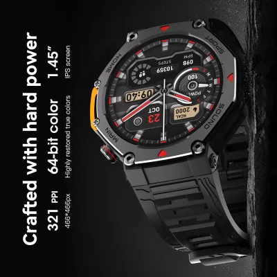 Newest GPS Navigation Smart Watch Men 1.47inch AMOLED Screen BT Call 5ATM Waterproof Outdoor Sports Wireless Charge 11-30 Days