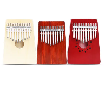 Factory Directly Wholesales Cheap Price Hot Sale Thumb Piano Red Peach Kalimba 10 Keys 8 Keys African Finger Piano Kalimba