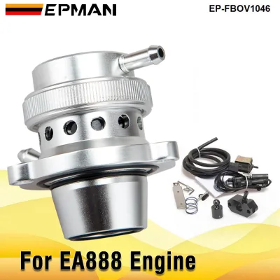 EPMAN Performance Turbo Blow Off Valve Kit with Vacuum Adapter for Audi S3 VW Golf 7 GTI MK7 EA888 Gen 3 Engine EP-FBOV1046