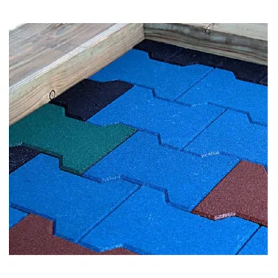 Horse Rubber Bricks Stables Rubber Praver for Agricultural Horse Barn Rubber Tiles Paver