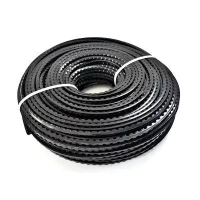 Sawtooth Trimmer Line Heavy Duty Sawtooth Weed Wacker String Dual Core String Serrated Trimmer Line with Line Cutter