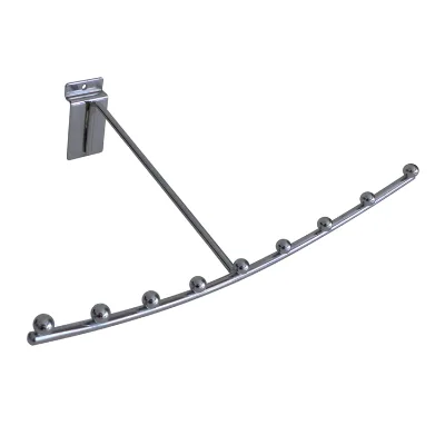 Metal Chrome Bra Display Rack Slatwall Underwear Rack