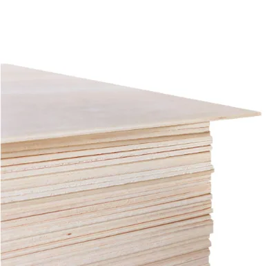 Factory Direct Eco-Friendly First-Class 18mm European Style Wooden MDF Board E0 for Laser Cutting Basswood Plywood Laminated