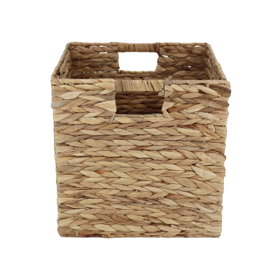Collapsible Storage Baskets Large Water Hyacinth Baskets Straw Baskets