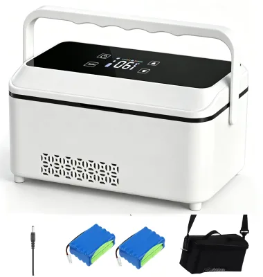 Most Popular LED Screen 2 Layers Portable Insulin Syringe Cooler Insulin Pens Cooler Travel case Insulin Cooler Box with Battery
