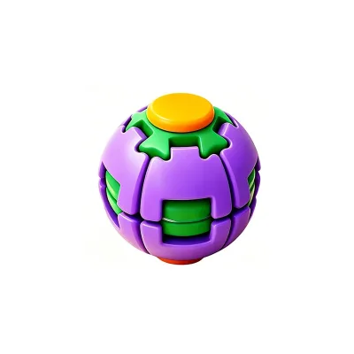 Press-and-Turn Plastic Hand Spinner Finger Spinning Ball Model 144 for Youth (15-35 Years) Stress Relief Toy