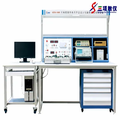 Latest Sanxiang GZSX_108A Digital/Analog Machine Maintenance Comprehensive Training Examination Electronic Educational Equipment