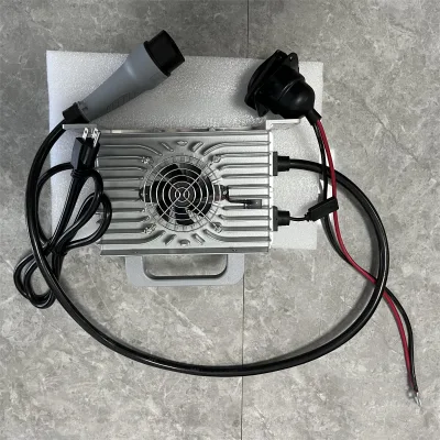 Electric Sightseeing Bus Motor EV Battery Charger for Golf Car Train Smart 220V/380V Maintenance-free Lead Acid Type Fiberglass
