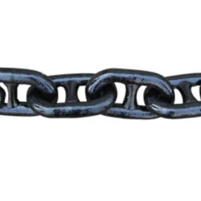 Fast Delivery Flash Welded Black Painting CM690 Material Marine Anchor Chain with Stud Factory Supplied for Vessels