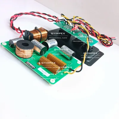 1400 Watt RMS High Power Passive Crossover Network Divider Speaker Divider High and Low Double Frequency Speaker Crossover