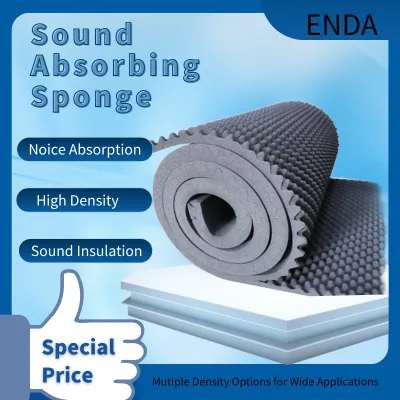 Factory Supply Melamine Resin Sound Absorbing Foam Sponge Flame Resistant Lightweight Noise Reduction Customizable Shapes for