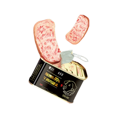 Factory Price Pork Ham Part Luncheon Meat High Quality Black Pig Pork Luncheon Meat Canned