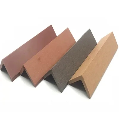 WPC Decking L Cover Outdoor Flooring Installation Accessory-Modern Design Eco-Friendly End Trim for Flooring and Wall Panels