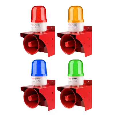 JZXF-01 Customized LED Warning Light 380VAC Remote Control 120db High Decibel Genre Alarm Systems Sound Light Alarm