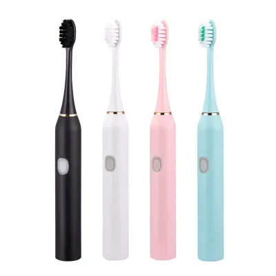 AA Battery Electric Toothbrush IPX7 Waterproof 15000 VPM Travel Rechargeable Eco-Friendly Low Noise 36dB Wholesale Custom Logo