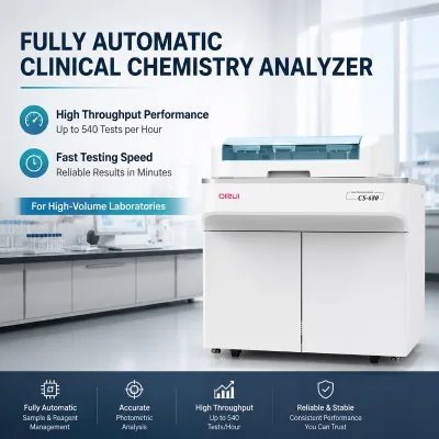 Fast Accurate CS 680 Fully Automatic Discrete Testing Biochemical Analyzer for Serum Plasma Routine Diagnostics