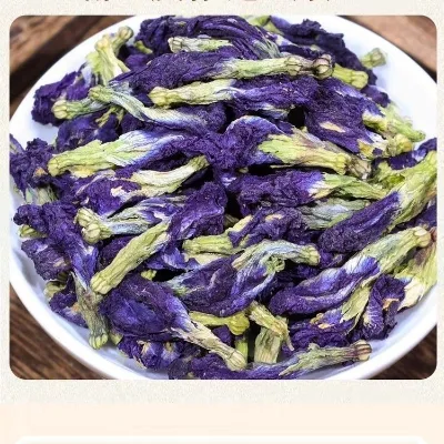 Blue Dried butterfly Pea Flower for Brewing Herbal Tea