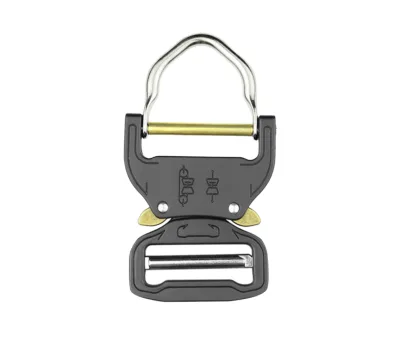 High Quality 39mm Alloy Metal Buckles Strong Bag Hardware for Bags Strap Backpacks Odd Type Belt Buckle Clasp Plating Techniques