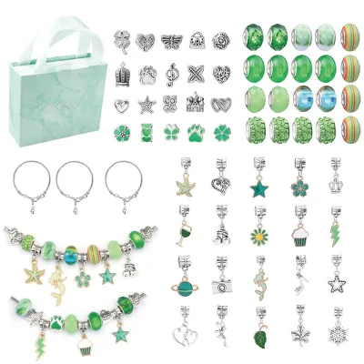 2025 New Creative DIY Charm Beads Bracelet Jewelry Making Crafts Kits Make Your Own DIY Bracelet Kits