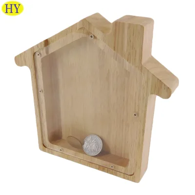 Piggy Bpiggy Coinalized Dmoney Boxme Decor Money Saving Box Wooden Pig Shaped Piggy Banks Wholesale Wood for Children Kids Gift