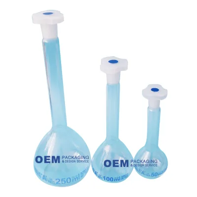 SN1621 Borosilicate Glass Clear CE Certified 100Ml 500Ml 1000Ml Customize Miniature Laboratory Volumetric Flask