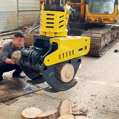 Wood Tree Wood Cutter Grapple with Shear for Excavator