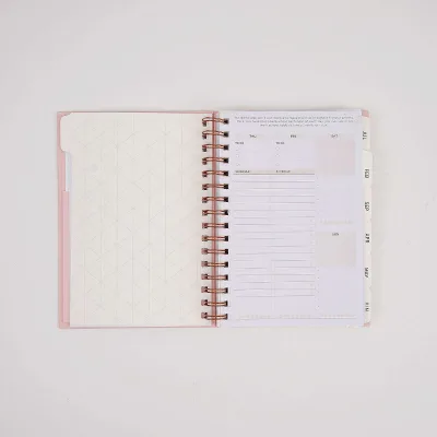 OEM Planner Manufacturer Custom Diary Notebook Gift Set Agenda Daily Planner Notebook