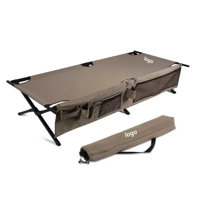ODM Oureak Model 005 5kg Lightweight Camping Bed Tent Foldable Portable Outdoor Folding Bed Camping Cot 7075 Aviation Aluminium