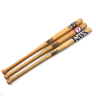 Factory Direct Sales 21/25/29/32inches Hard Red Beech Baseball Bat Solid Wood Bat Club Wood Solid Bat Decoration Stick