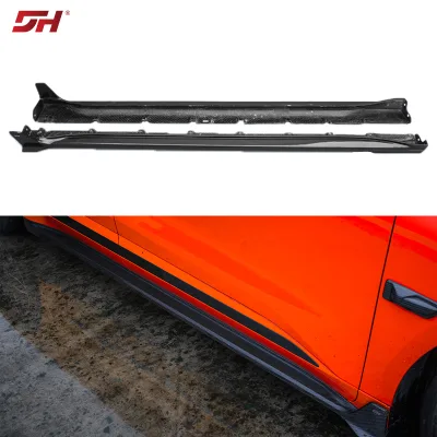 DH Brand Carbon Fiber Side Skirt for Zeekr 001 2021-2023 New Condition Two Pieces